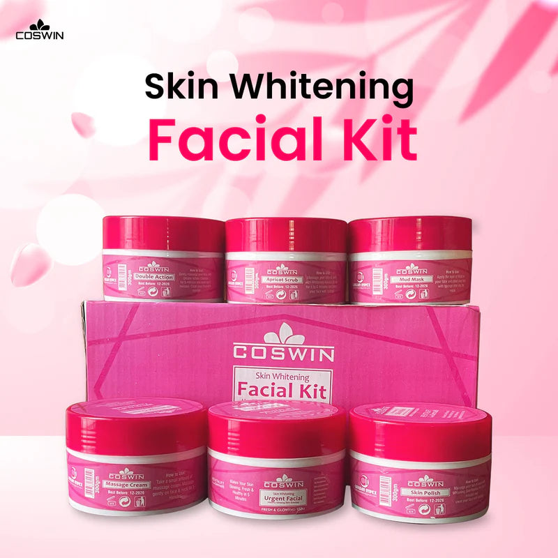 Skin whitening facial kit